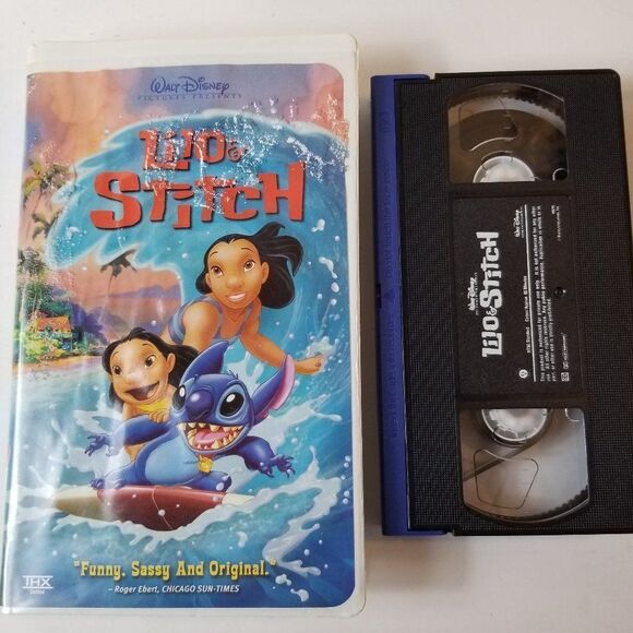 Vintage VHS Disney's Lilo & Stitch Lot (2)‎ Cartoon Video's Original & The Movie - Picture 4 of 4